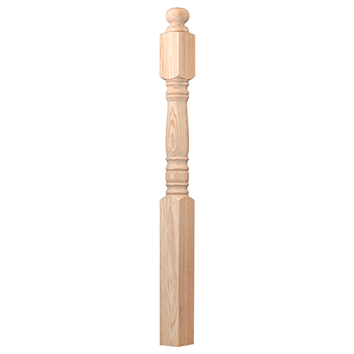 What other types and components of newel posts are there? - NEFS